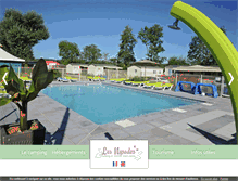 Tablet Screenshot of camping-mirepoix-ariege.com